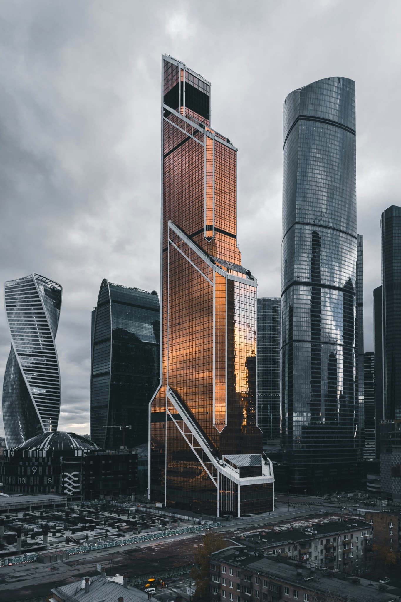 brown building